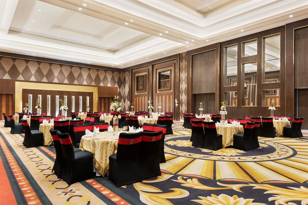 Banquet venue setup