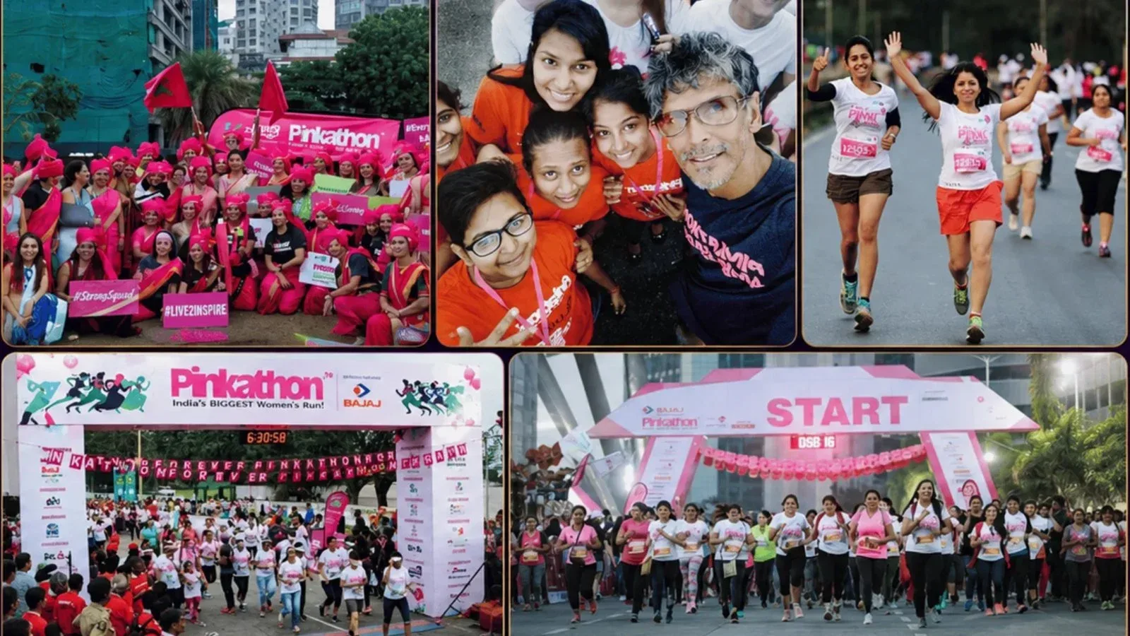 Insight Eventz production for Pinkathon at JLN Stadium, Delhi